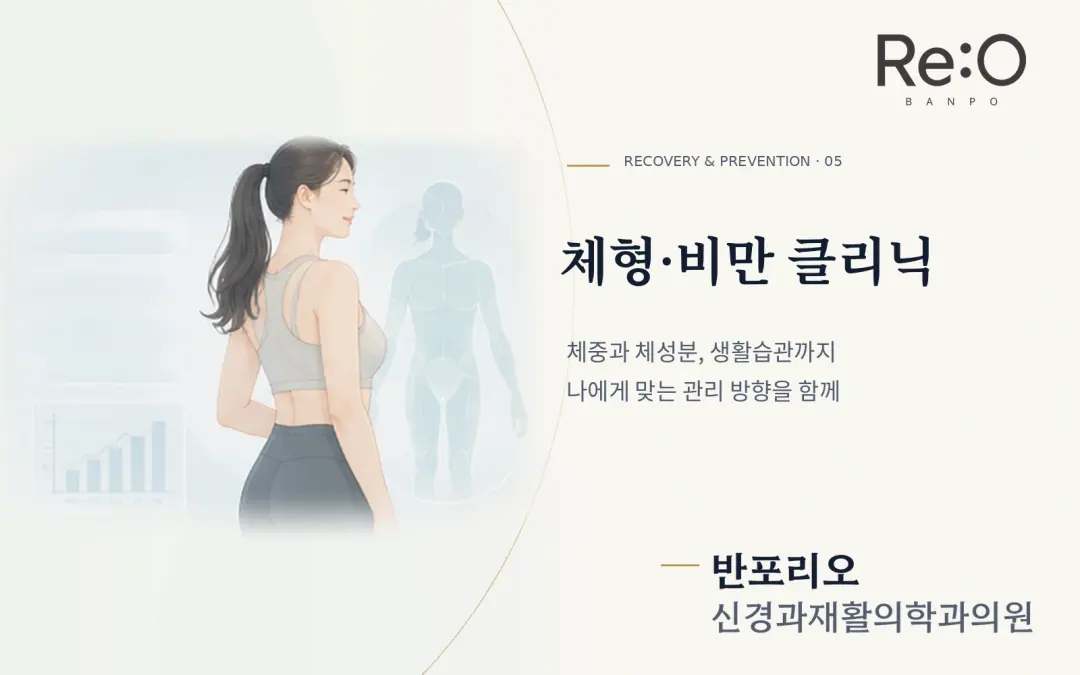 체형·비만 클리닉 안내 배너
